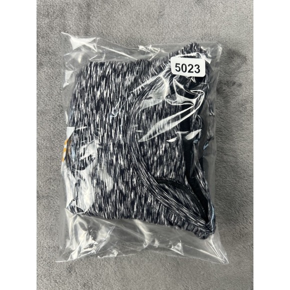 Lululemon Runderful Long Sleeve Spaced Out Space Dye Black White Womens Sz 8 - Picture 8 of 8